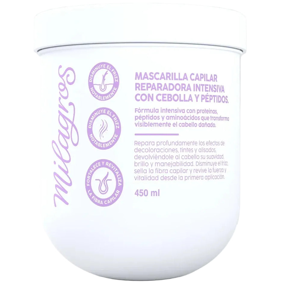MILAGROS PROFESSIONAL MASK REPARADORA INTENSIVA CEBOLLA 450ML