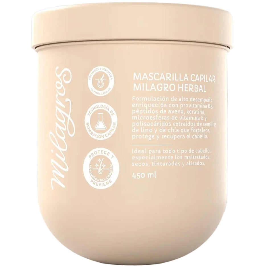 MILAGROS PROFESSIONAL MASK MILAGRO HERBAL 450ML