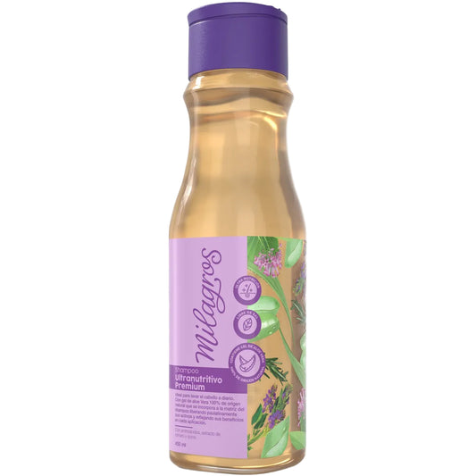 MILAGROS PROFESSIONAL SHAMPOO ULTRANUTRITIVO PREMIUM 450ML