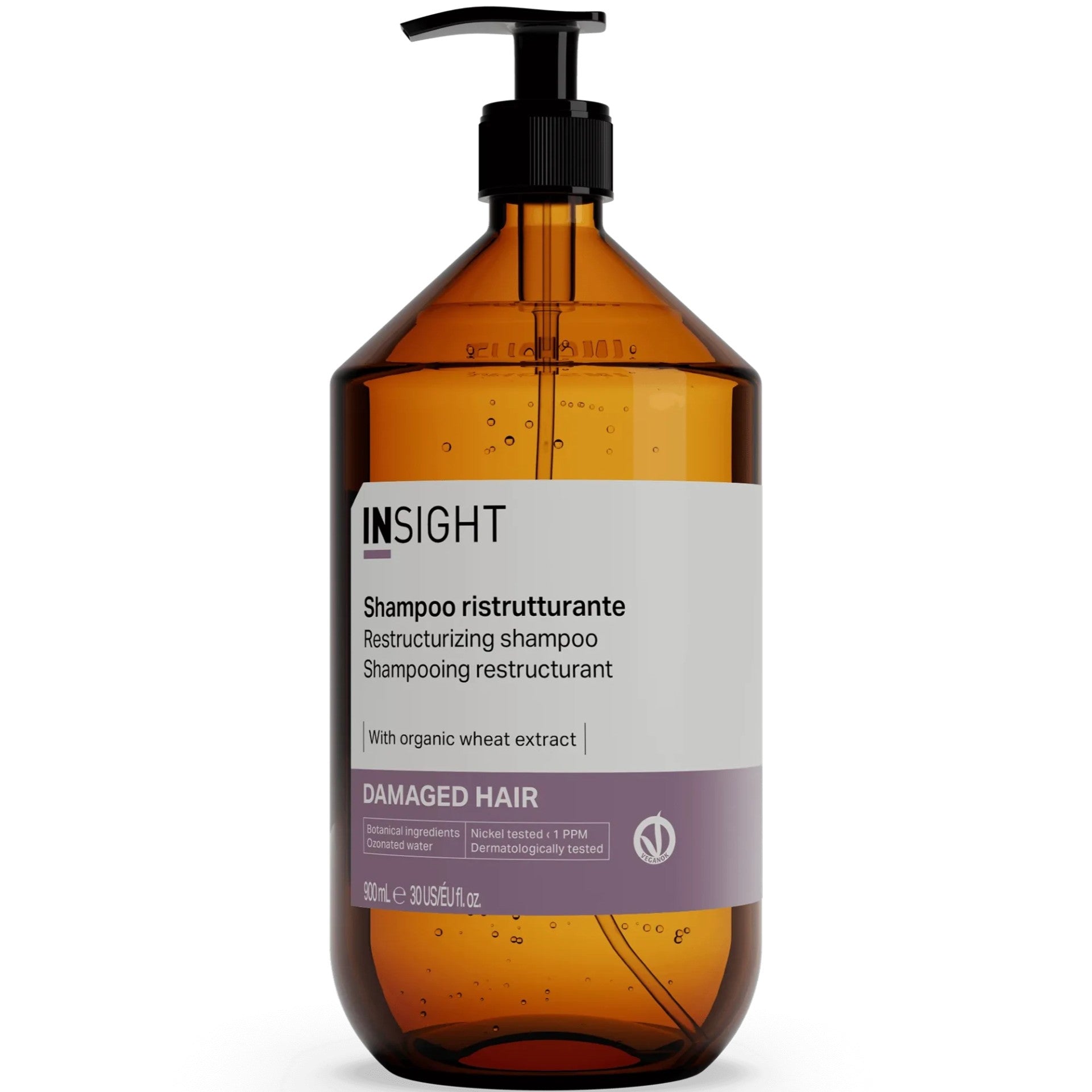 INSIGHT DAMAGED HAIR RESTRUCTURIZING SHAMPOO 900ML