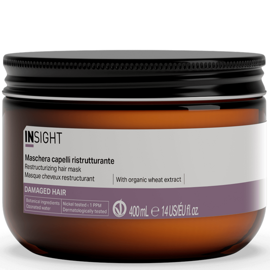 INSIGHT DAMAGED HAIR RESTRUCTURIZING HAIR MASK 400ML