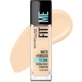 MAYBELLINE FIT ME MATTE+PORELESS 118 LIGHT BEIGE