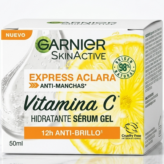 GARNIER SKIN ACTIVE EXPRESS ACLARA ANTI MANCHAS V.C. SÉRUM GEL 50ML