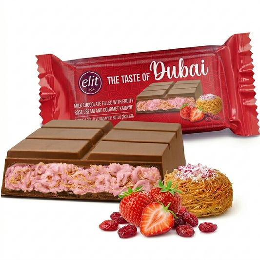 ELIT DUBAI CHOCOLATE STRAWBERRY 90G