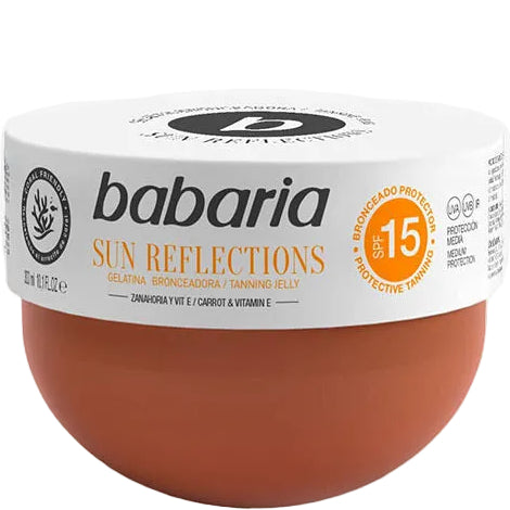 BABARIA SUN REFLECTIONS GELATINA ZANAHORIA Y VITAMINA E SPF 15 300ML
