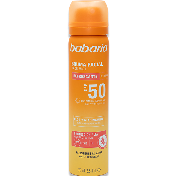 BABARIA BRUMA SOLAR FACIAL SPF 50 75ML