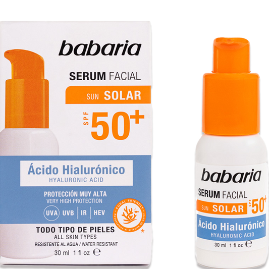 BABARIA SÉRUM SOLAR ÁCIDO HIALURÓNICO 30ML
