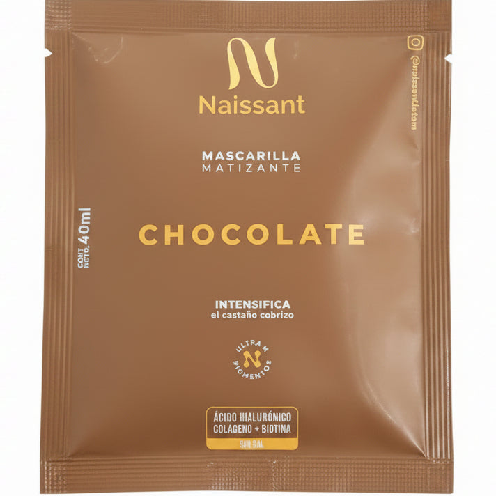 NAISSANT MASCARILLA MATIZANTE CHOCOLATE 40ML