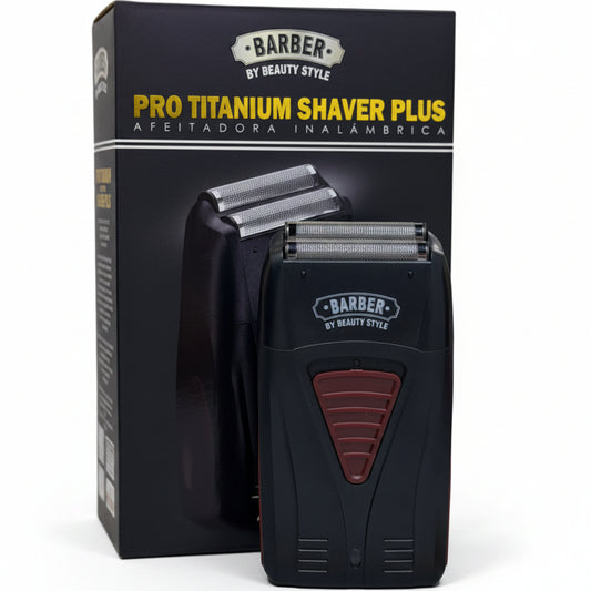 BARBER BEAUTY STYLE PRO TITANIUM SHAVER PLUS