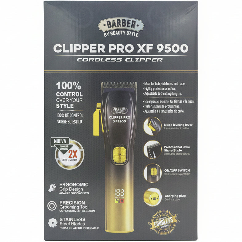 BARBER BEAUTY STYLE CLIPPER PRO XF 9500