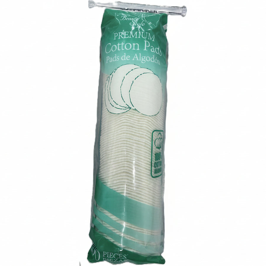 BEAUTY STYLE PREMIUM COTTON PADS 100PCS