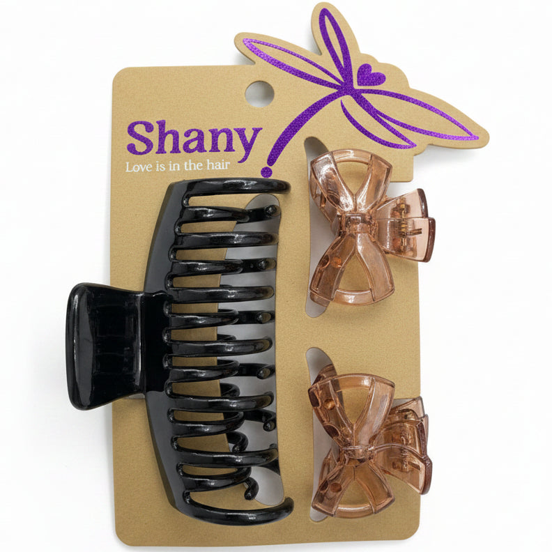 GANCHOS PARA CABELLO SET 3PCS