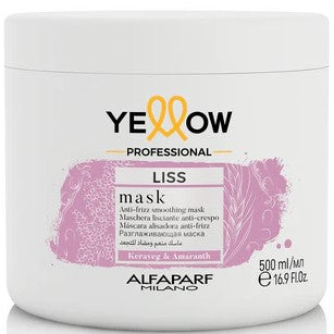 YELLOW PROFESSIONAL LISS ANTI-FRIZZ SMOOTHING MASK 500ML