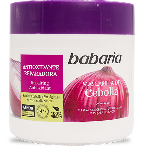 BABARIA MASCARILLA CAPILAR DE CEBOLLA 400ML