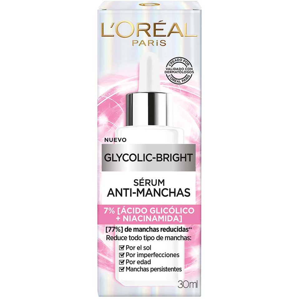 LOREAL PARIS GLYCOLIC-BRIGHT SÉRUM ANTI-MANCHAS 30ML