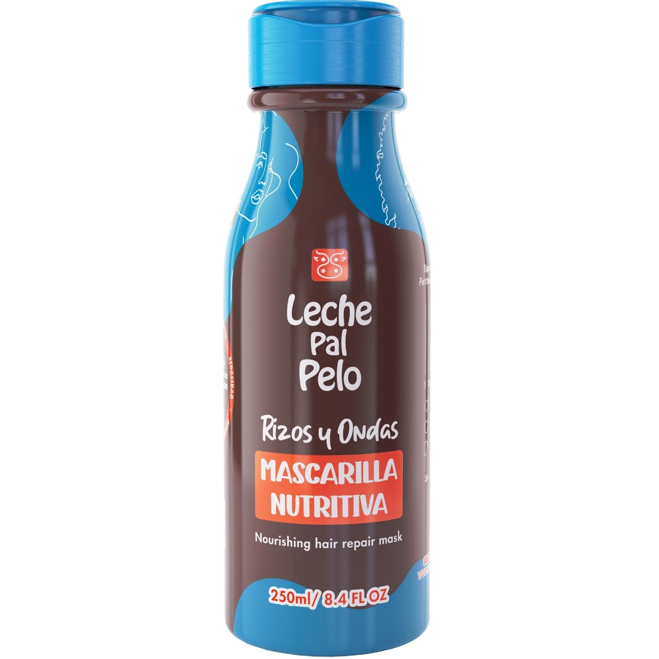 LECHE PAL PELO RIZOS Y ONDAS MASCARILLA NUTRITIVA 250ML