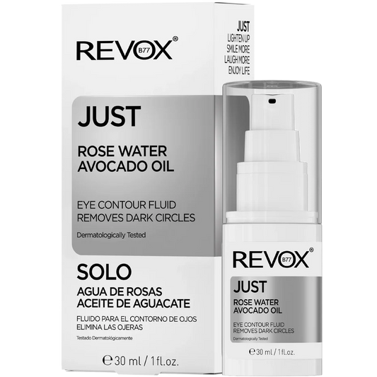 REVOX B77 JUST ROSE WATER AVOCADO OIL EYE CONTOUR FLUID
