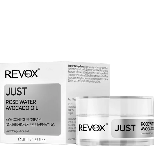 REVOX B77 JUST ROSE WATER AVOCADO OIL EYE CONTOUR CREAM