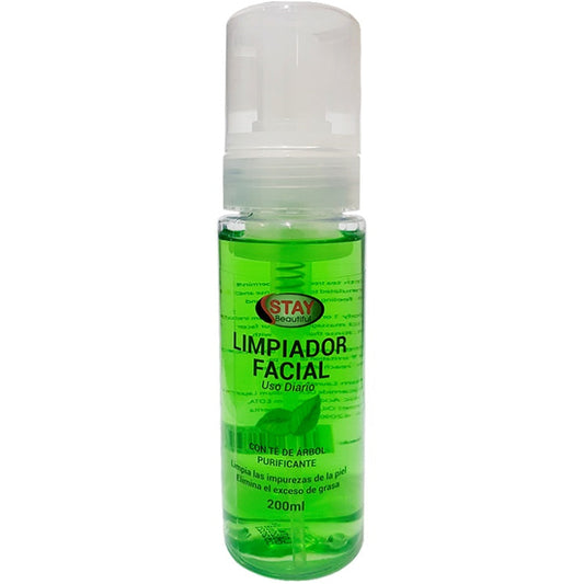 STAY BEAUTIFUL LIMPIADOR FACIAL DE TÉ DE ÁRBOL 200ML