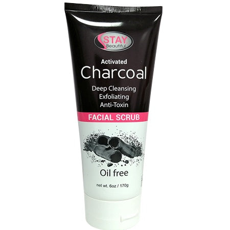 STAY BEAUTIFUL EXFOLIANTE FACIAL CHARCOAL ACTIVED