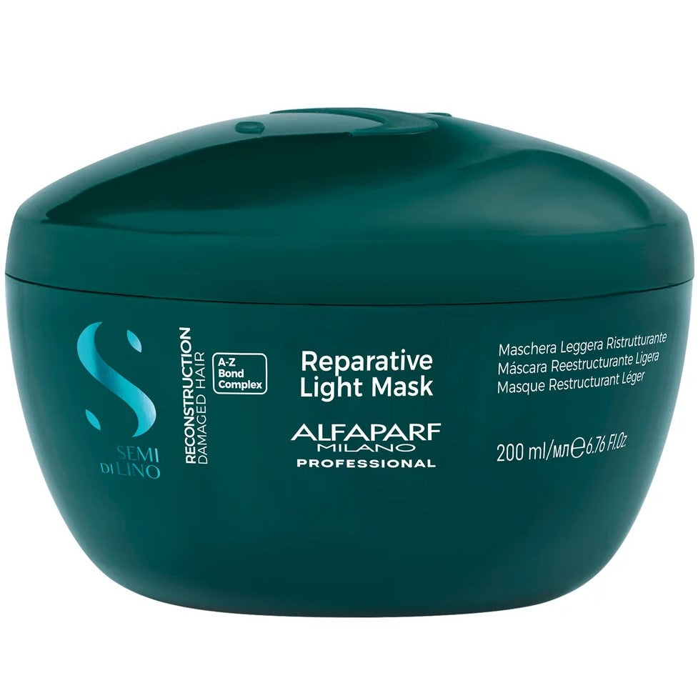 ALFAPARF SEMI DI LINO REPARATIVE LIGHT MASK 200ML