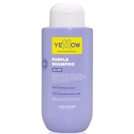 YELLOW PROFESSIONAL SILVER PURPLE SHAMPOO 500ML