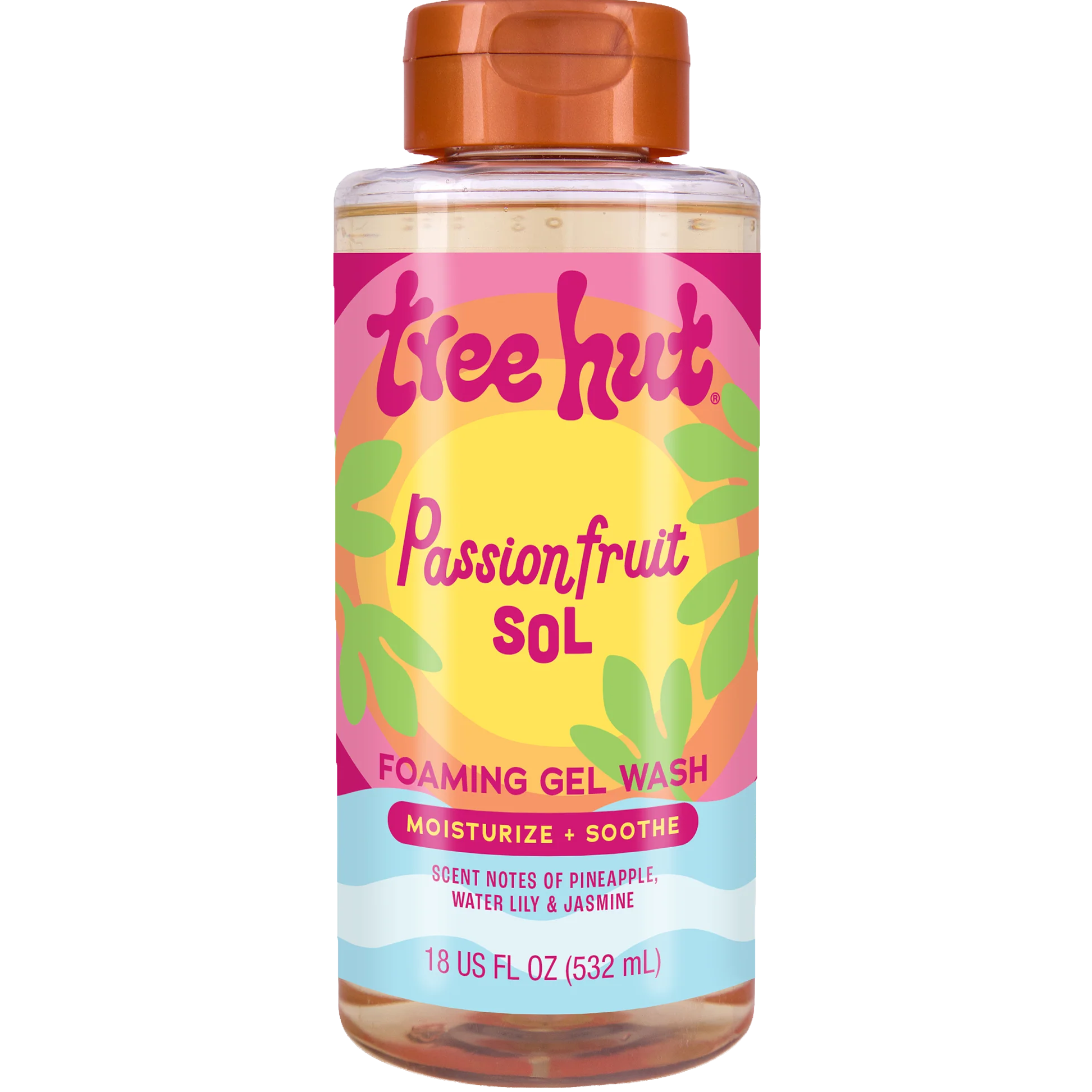 TREE HUT GEL WASH PASSION FRUIT SOL 532ML