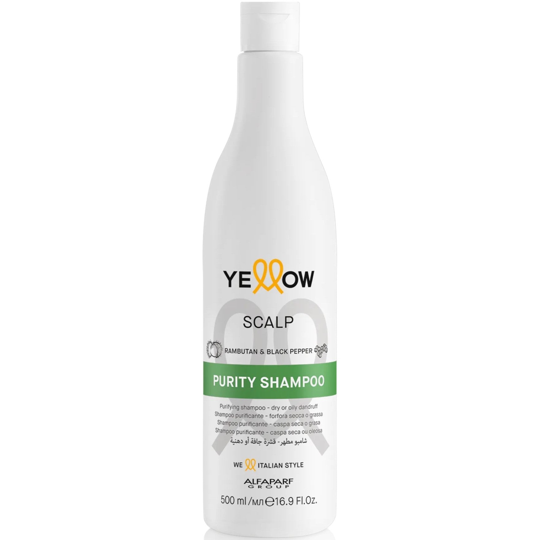 YELLOW PROFESSIONAL SCALP PURITY SHAMPOO 500ML