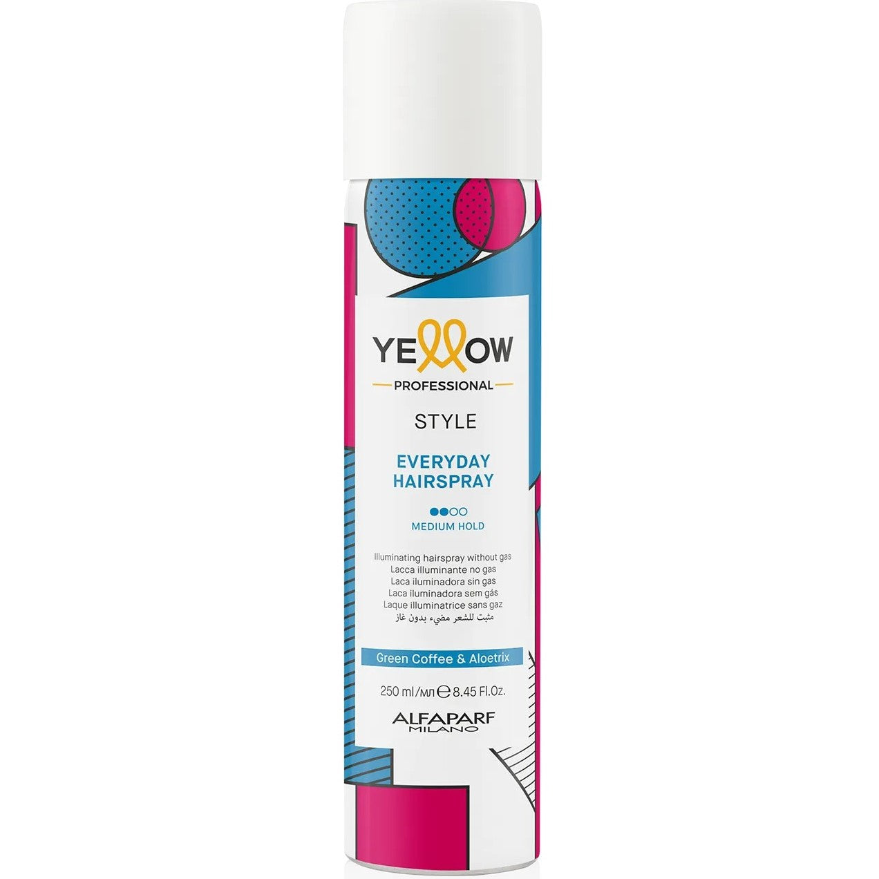 YELLOW PROFESSIONAL EVERYDAY HAIRSPRAY 250ML