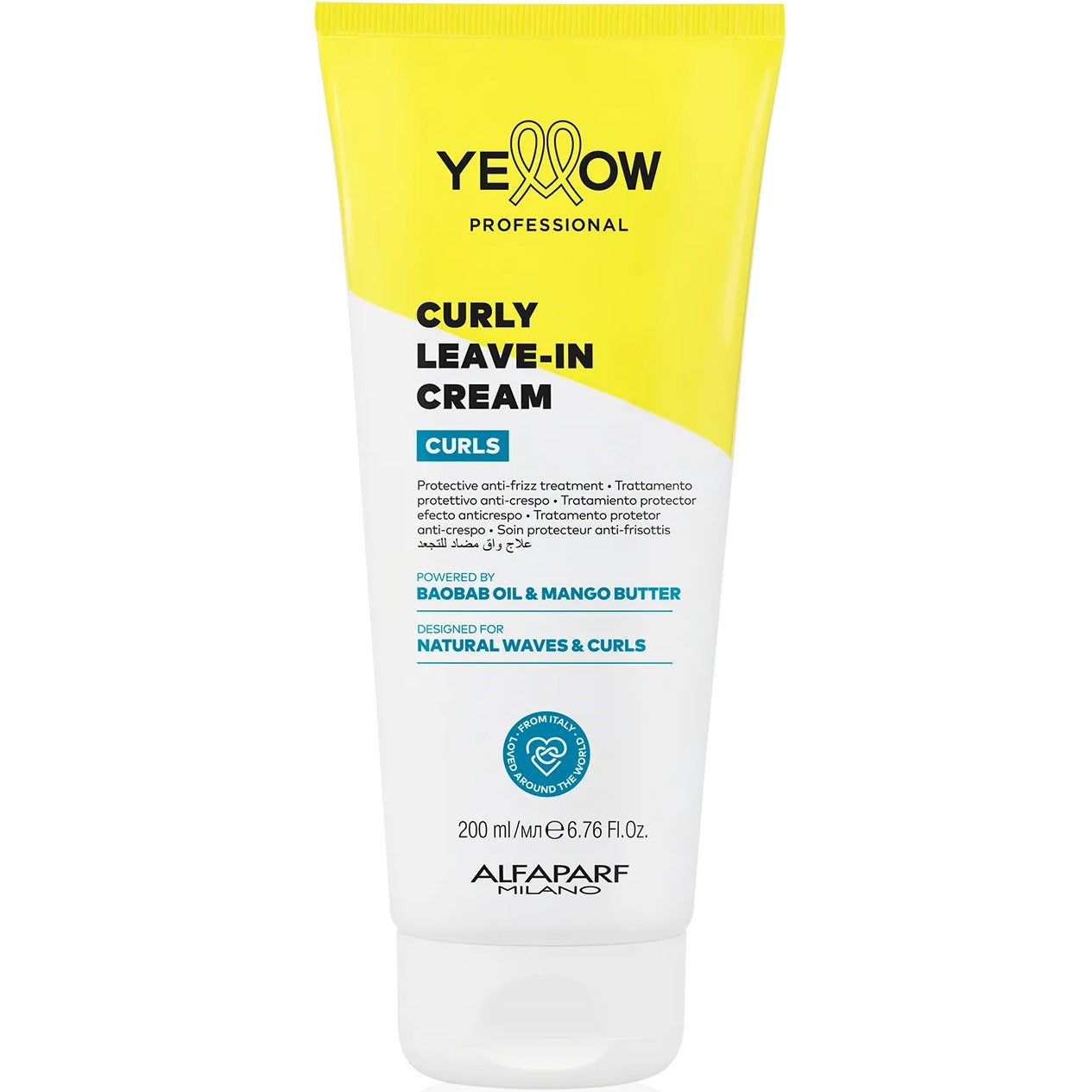 YELLOW PROFESSIONAL CURLS CURLY LEAVE-IN CREAM 200ML
