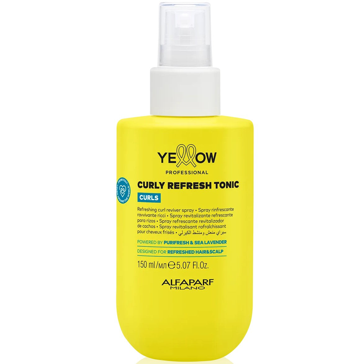 YELLOW PROFESSIONAL CURLS CURLY REFRESH TONIC 150ML