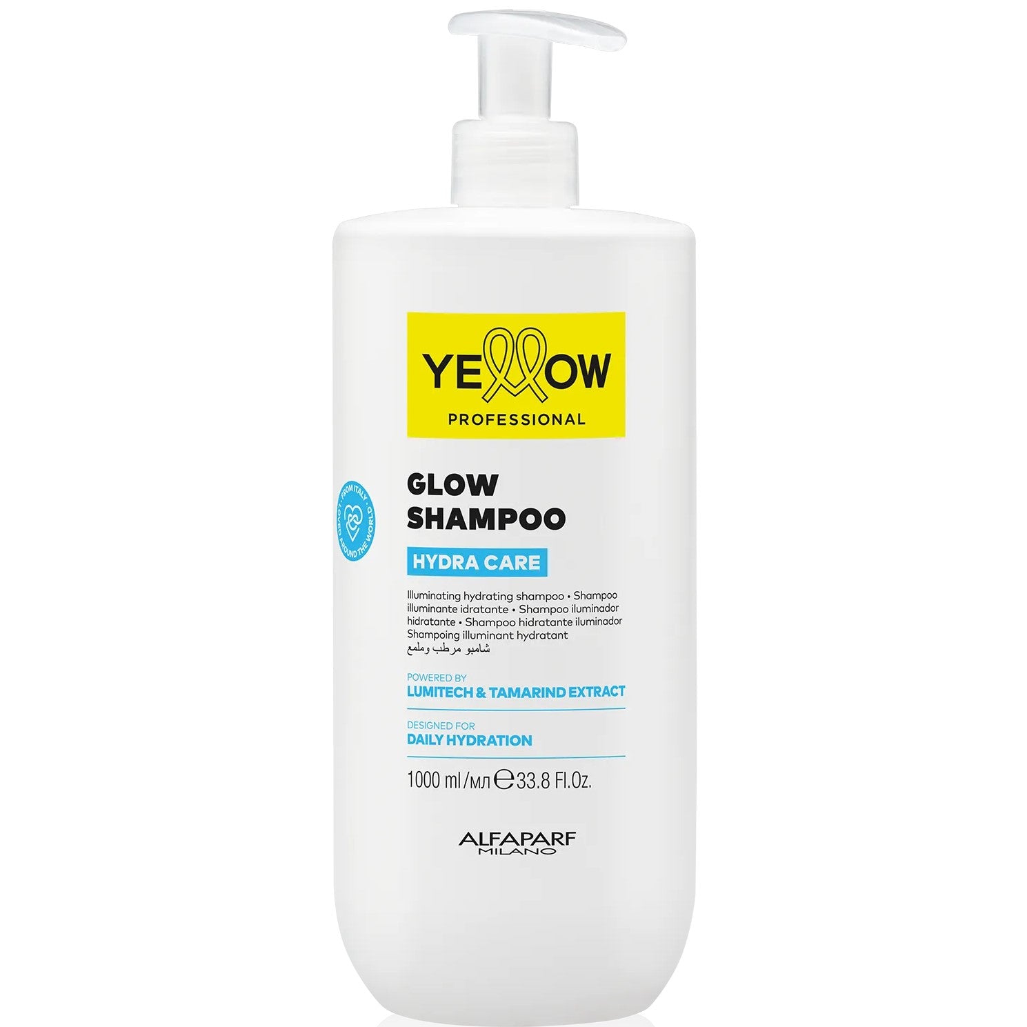 YELLOW PROFESSIONAL HYDRA CARE GLOW SHAMPOO 1000ML