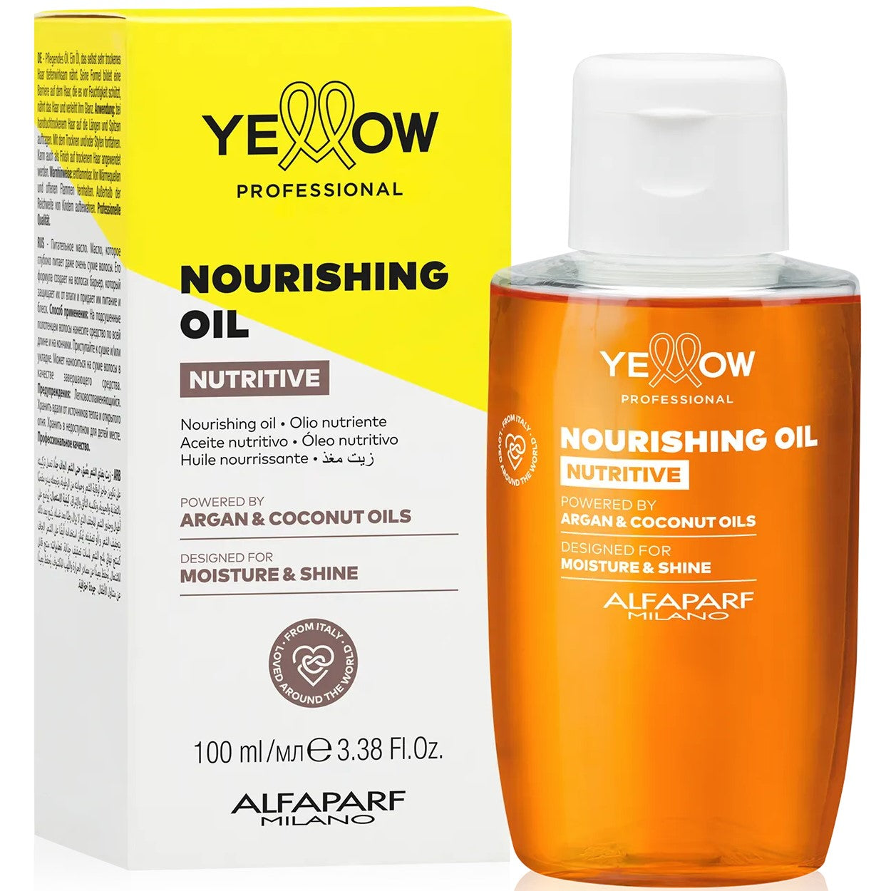 YELLOW PROFESSIONAL NUTRITIVE NOURISHING OIL 100ML