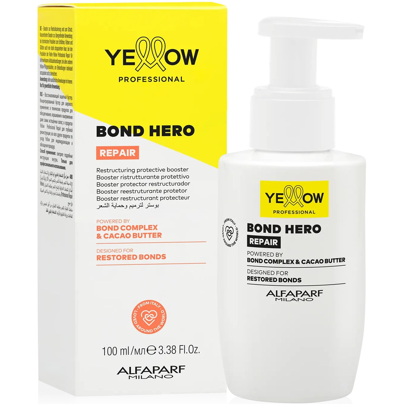 YELLOW PROFESSIONAL BOND HERO REPAIR 100ML