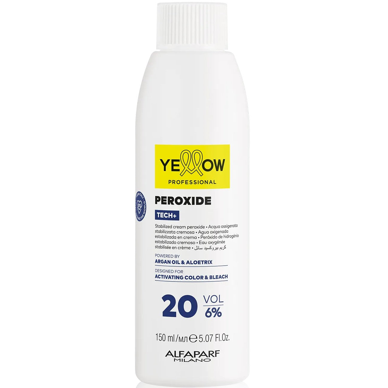 YELLOW PROFESSIONAL PEROXIDE TECH+ 20VOL 150ML