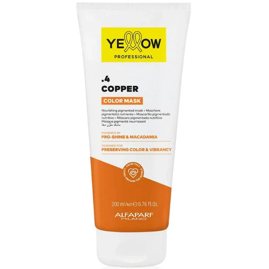 YELLOW PROFESSIONAL COLOR CARE REFRESH MASK .4 COPPER 250MML