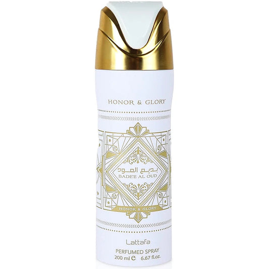 LATTAFA BADEE AL OUD HONOR & GLORY PERFUMED SPRAY 200ML