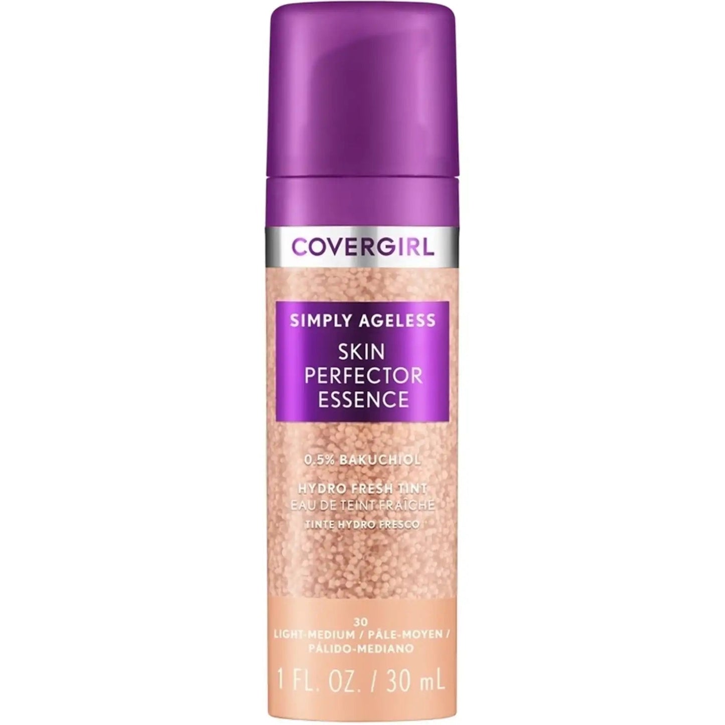 COVERGIRL SIMPLY AGELESS SKIN PROTECTOR FOUNDATION 30 LIGHT/MEDIUM