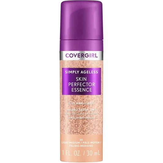 COVERGIRL SIMPLY AGELESS SKIN PROTECTOR FOUNDATION 30 LIGHT/MEDIUM