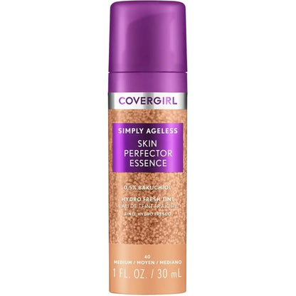 COVERGIRL SIMPLY AGELESS SKIN PROTECTOR FOUNDATION 40 MEDIUM