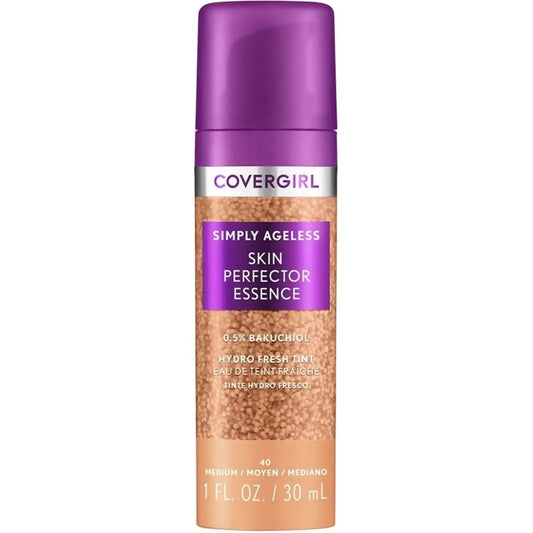 COVERGIRL SIMPLY AGELESS SKIN PROTECTOR FOUNDATION 40 MEDIUM