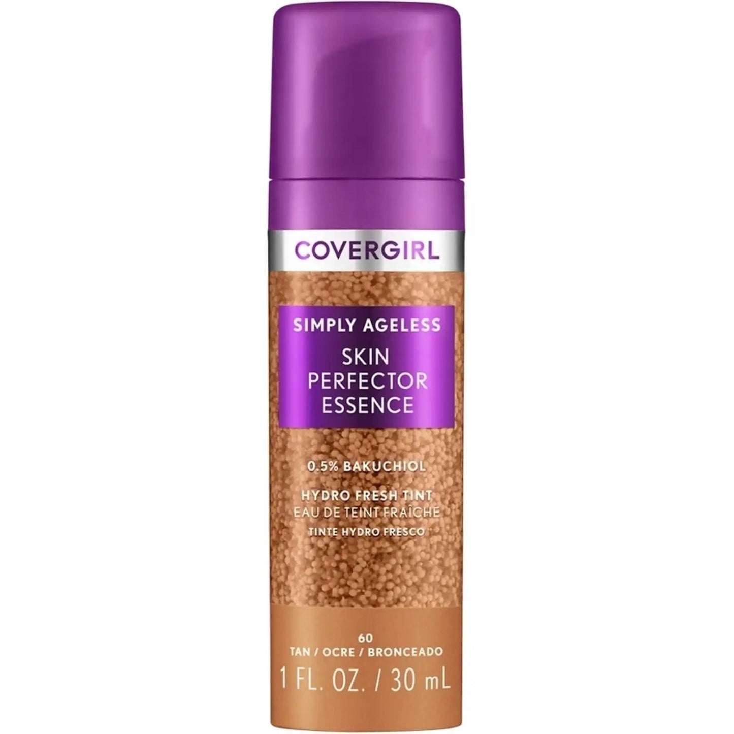 COVERGIRL SIMPLY AGELESS SKIN PROTECTOR FOUNDATION 60 TAN