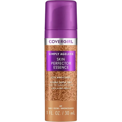 COVERGIRL SIMPLY AGELESS SKIN PROTECTOR FOUNDATION 60 TAN