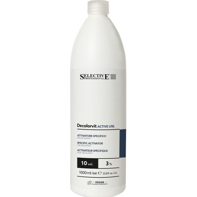 SELECTIVE PROFESSIONAL DECOLORVIT ACTIVE USE 10VOL 3% 1000ML
