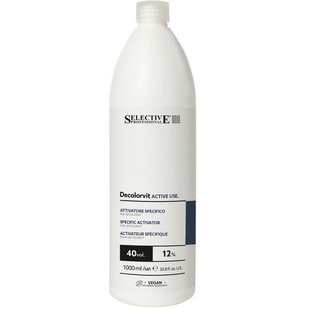 SELECTIVE PROFESSIONAL DECOLORVIT ACTIVE USE 40VOL 12% 1000ML