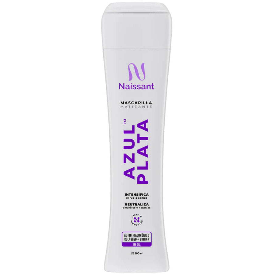 NAISSANT MASCARILLA MATIZANTE AZUL PLATA 300ML