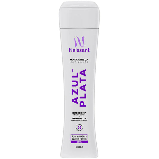 NAISSANT MASCARILLA MATIZANTE AZUL PLATA 300ML