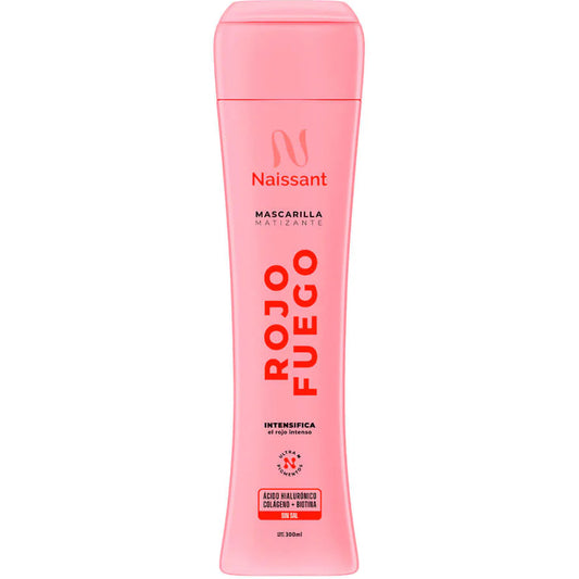 NAISSANT MASCARILLA MATIZANTE ROJO FUEGO 300ML