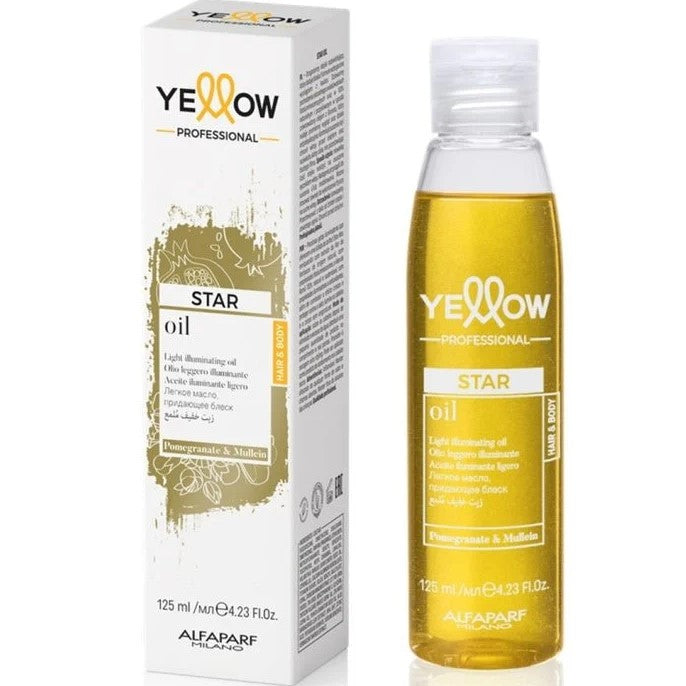YELLOW PROFESSIONAL STAR OIL POMEGRANATE & MULLEIN 125ML