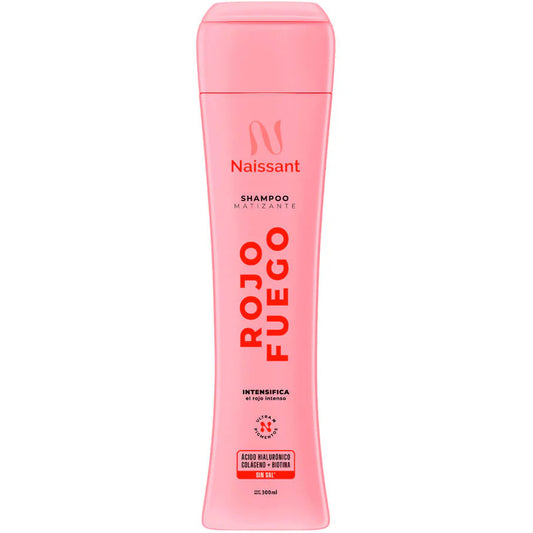 NAISSANT SHAMPOO MATIZANTE ROJO FUEGO 300ML
